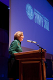 Vice Chancellor, University Relations, Donna Murphy, introducing the 2011 Maitra Lecture.