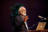 Nobel Laureate and UCSF Chancellor Emeritus J. Michael Bishop.