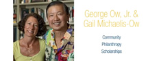 George Ow Jr. and Gail Michaelis-Ow - Fiat Lux Award