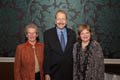 Volunteer Committee Co-Chairs Mary Doyle (Porter '74) and The Honorable Susan Hammer with Chancellor George Blumenthal
