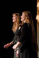 Student singers Allie Jessing (Stevenson, '12) and Natalie Erskine (Porter, '12) performing the 'Flower Duet' from the opera Lakmé.